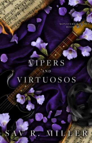 Vipers and Virtuosos: A Dark Rocksta, Miller, Sav R. Paperback Book Pre-Owned English