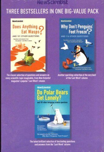 NEW SCIENTIST 3 BESTSELLERS In One Pack | Boxed Set / Collection (RRP�20.97) (D