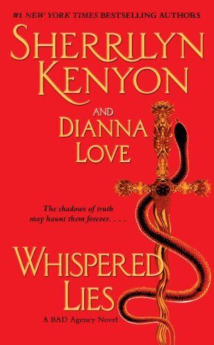 Whispered Lies (B.A.D.: Bureau of American Defense) by Love, Dianna Paperback Book Pre-Owned English