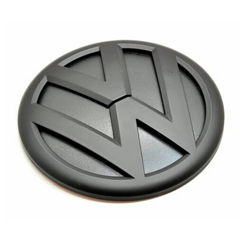 Matt Black Rear Badge Emblem For VW Volkwagen Transporter T5, T5.1, T5.5, T6, Caddy