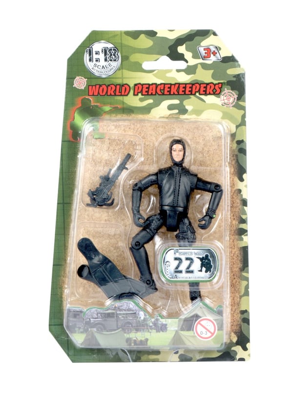 World Peacekeepers 1:18 Militär actionfigur  7F