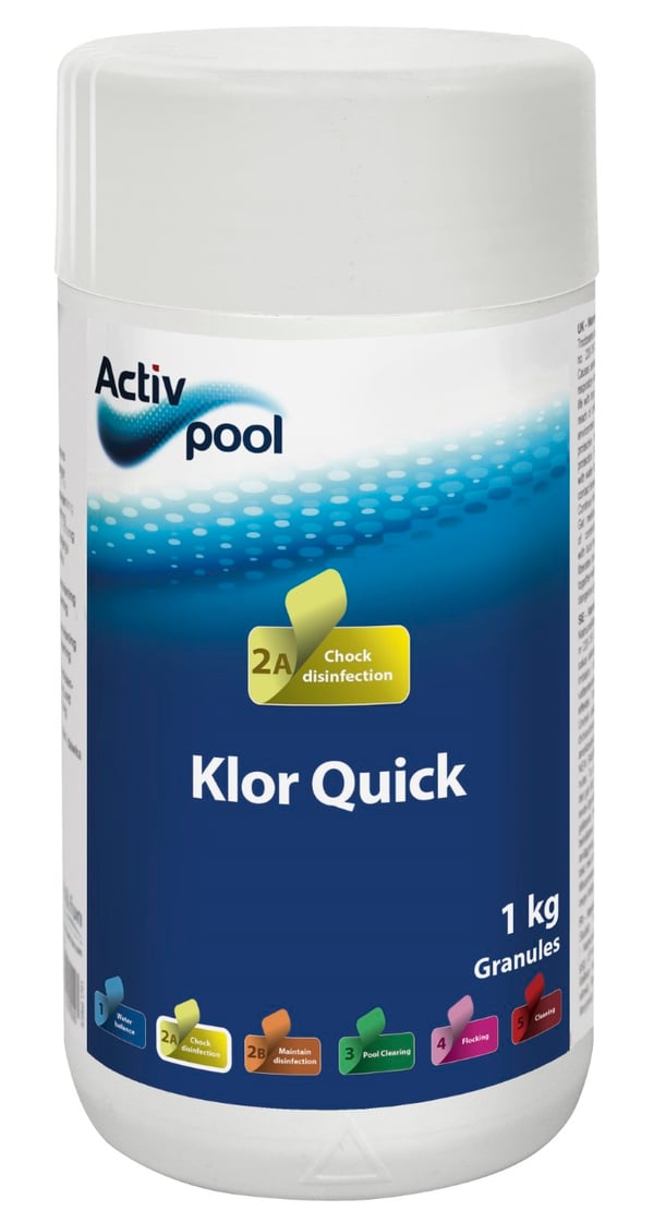 ActivPool Klor Quick - snabbklor granulat 1kg