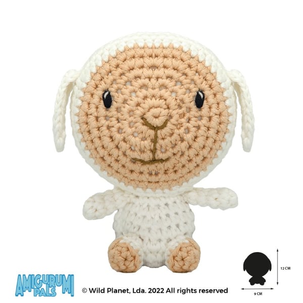 Amigurumi Pals Får Gosedjur