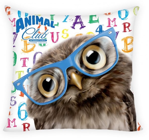 Animal Club Uggla Prydnadskudde