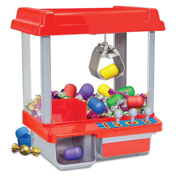 Arcade Crane Machine palkintokapseleilla (3 joystickiä)