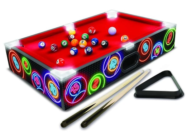 Arcade Pool Neon LED-valoilla