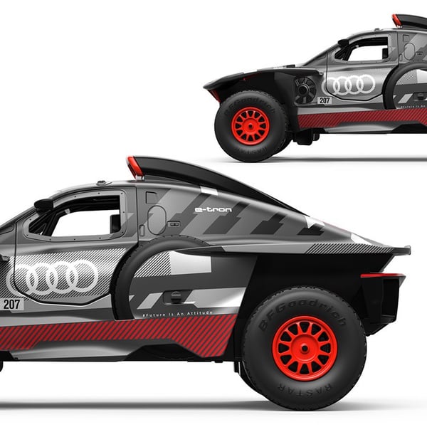 AUDI RS Q e-tron E2 Radiostyrd Bil 1:14, 2.4G