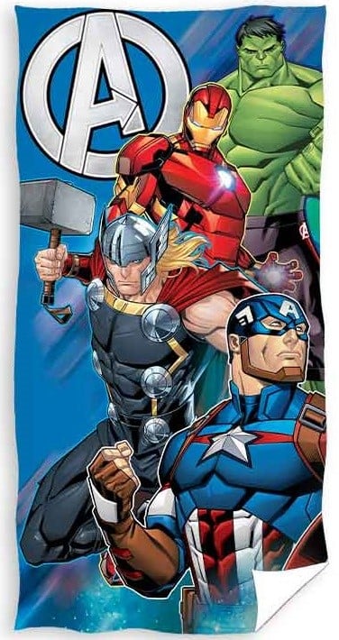 Avengers Kylpypyyhe - 100% puuvillaa
