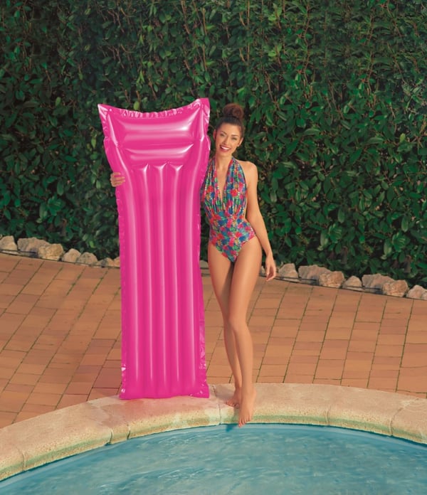 Bad Luftmadrass ''Glitter'' 183 x 69 cm