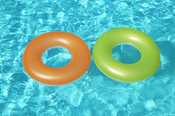 Badring 76cm ''Frosted Neon''