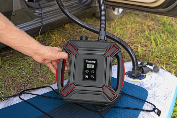 Bestway 12V PowerGrip Sport SUP-laudan elektroninen ilmapumppu