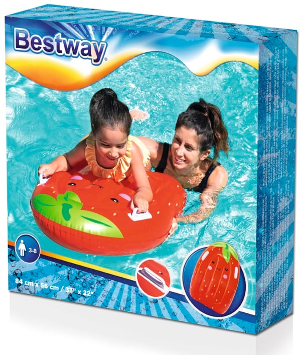 Bestway Surf Buddy 84 x 56 cm, punainen