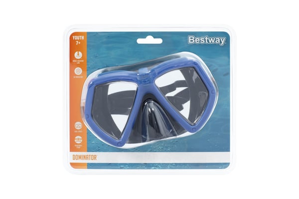 Bestway Dominator dykmask 7+ år, blå