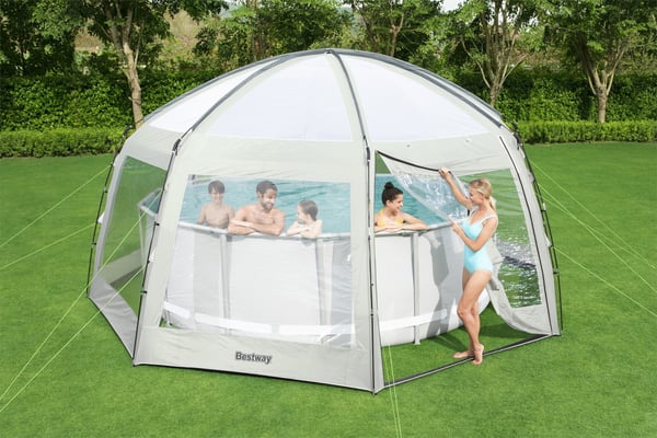 Bestway Pool Dome/Tält 600 x 600 x 295 cm