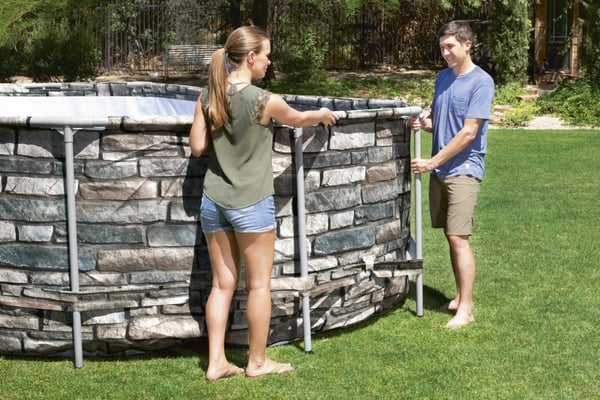 Bestway  Power Steel 610 x 366 x 122 cm Komfort Jet Pool