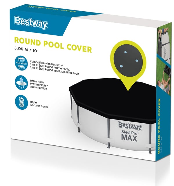 Bestway kansi 305cm Steel Pro / Fast Set altaisiin