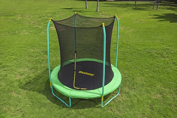 Bestway Xtreme Air Studsmatta + Skyddsnät 2,44M