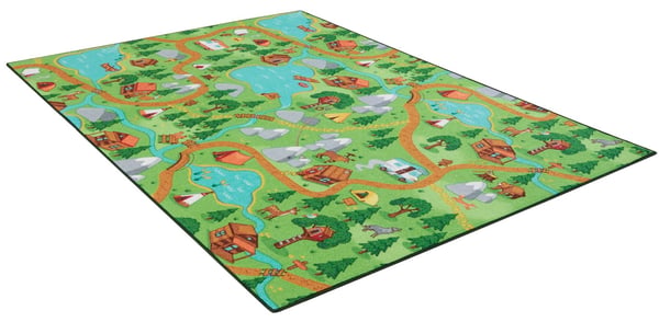 Autoleikkimatto Wild Life 140 x 200 cm