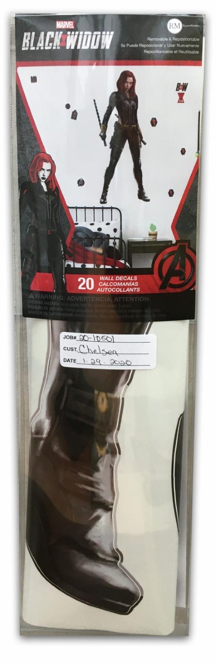 Black Widow Gigant Wallstickers