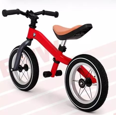 BMW Springcykel / Balans Cykel 12'', Röd