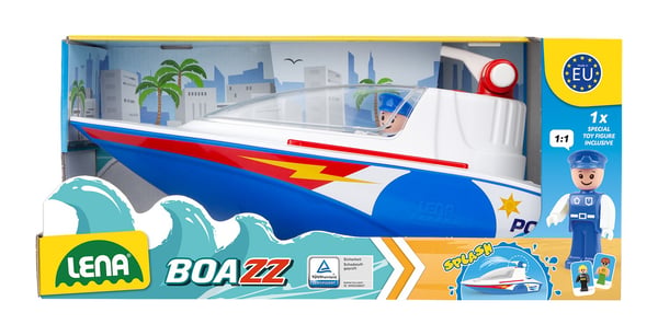 BOAZZ Polisbåt med pump 36 cm