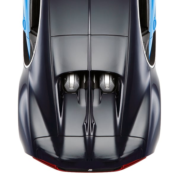 Bugatti Chiron Radiostyrd Bil 1:14
