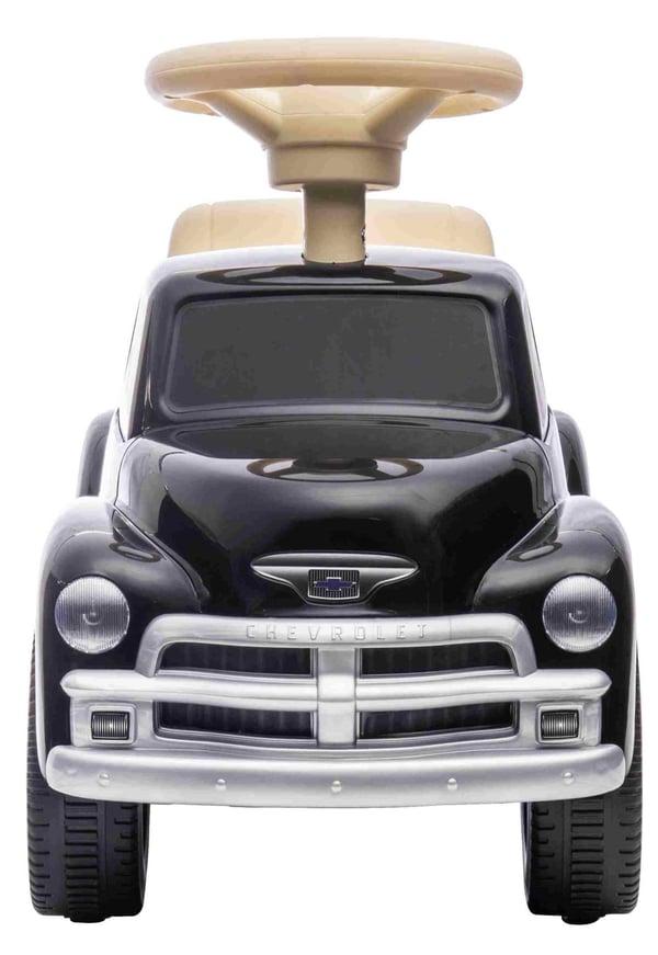 Chevrolet 3100 Potkuauto nahkaistuimella, musta