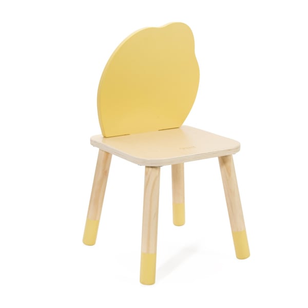 Classic World Grace stol för barn, citron