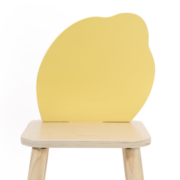 Classic World Grace stol för barn, citron