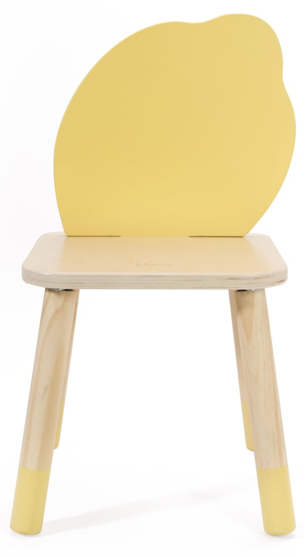 Classic World Grace stol för barn, citron