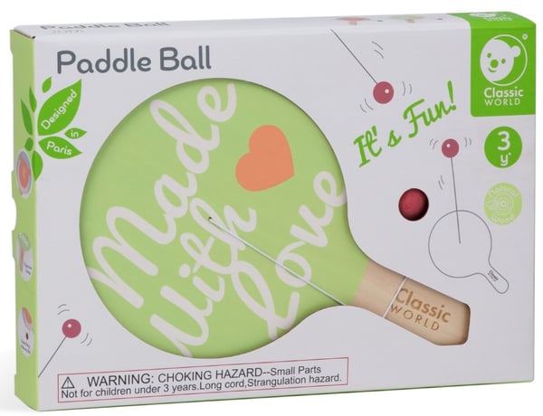 Classic World Racket med boll på snöre