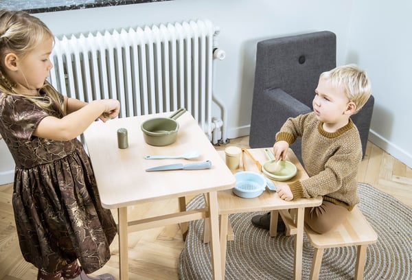 Dantoy BIO muovinen keittiösetti 12 osaa