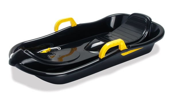 Dantoy Bobsläde / pulka  med bromsar för barn 79 cm (blandade färger)
