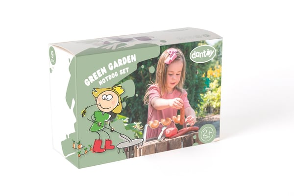Dantoy Green Garden hot dog -setti