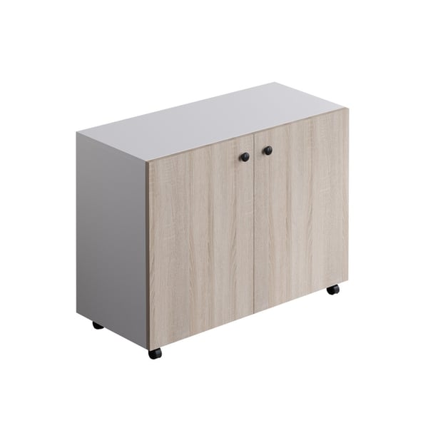 Delphin 5-in-1 rumsset - Säng, byrå, garderob, skrivbord och bokhylla