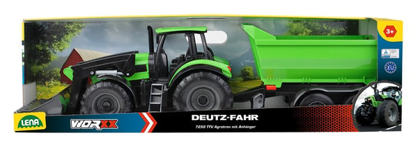Deutz-Fahr Agrotron 7250 TTV Worxx Traktor med släp