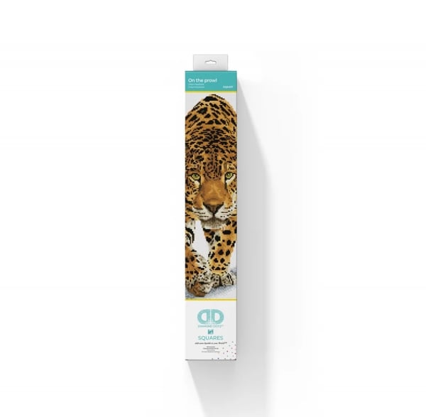 Diamond Dotz Squares 52 x 32 cm - Leopard