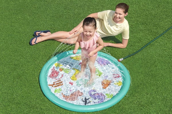 Dino Splash Pad 122 cm vesileikkialusta