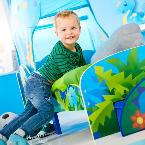 Dinosaur Trä Junior barnsäng (140cm)