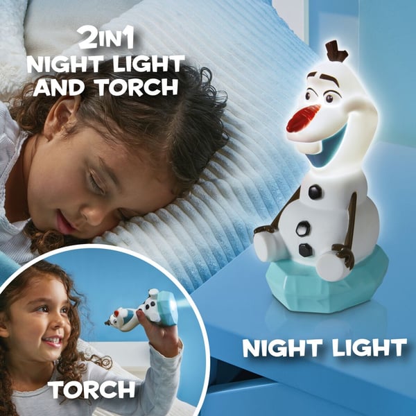 Disney Frost 2 Olof  2i1 Nattlampa och lykta Figur