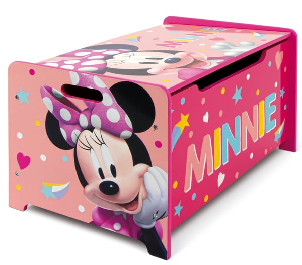 Disney Minni Hiiri puinen lelulaatikko ja penkki