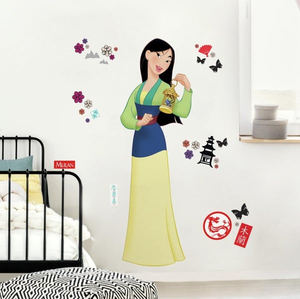 Disney Mulan Gigant Wallstickers