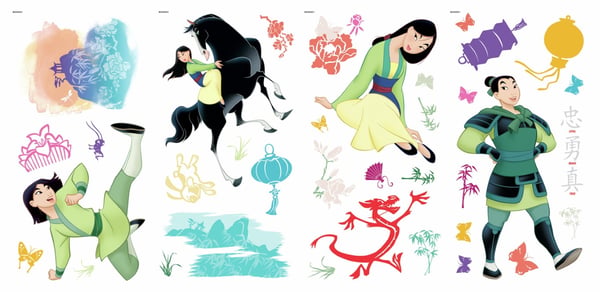 Disney Mulan Wallstickers