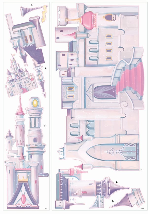 Disney Prinsessa Linna seinätarra