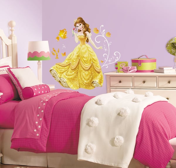Disney Prinsessa Belle seinätarrat