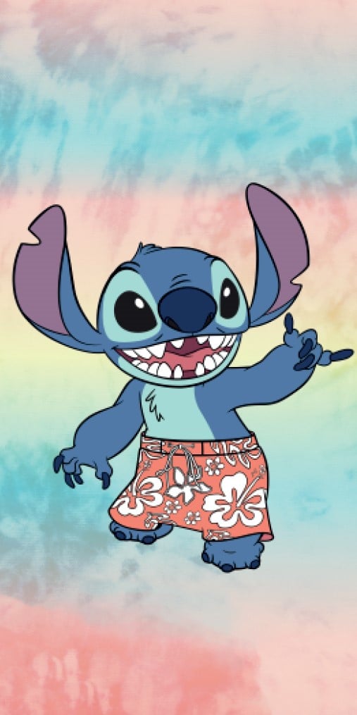 Disney Stitch kylpypyyhe - 100% puuvillaa 2 Disney Stitch kylpypyyhe - 100% puuvillaa 2