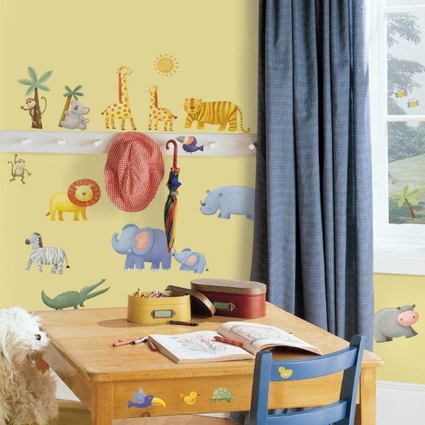 Djungeläventyr Wallstickers