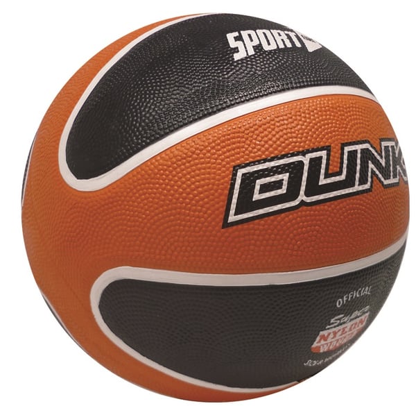 Dunk Basketball Stl 7 Svart/Orange