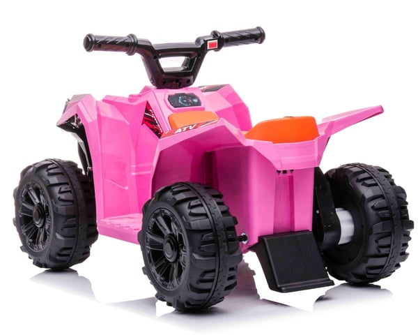 Sähköinen ATV lapsille 6V, vaaleanpunainen