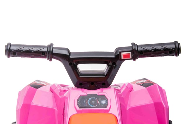 Sähköinen ATV lapsille 6V, vaaleanpunainen